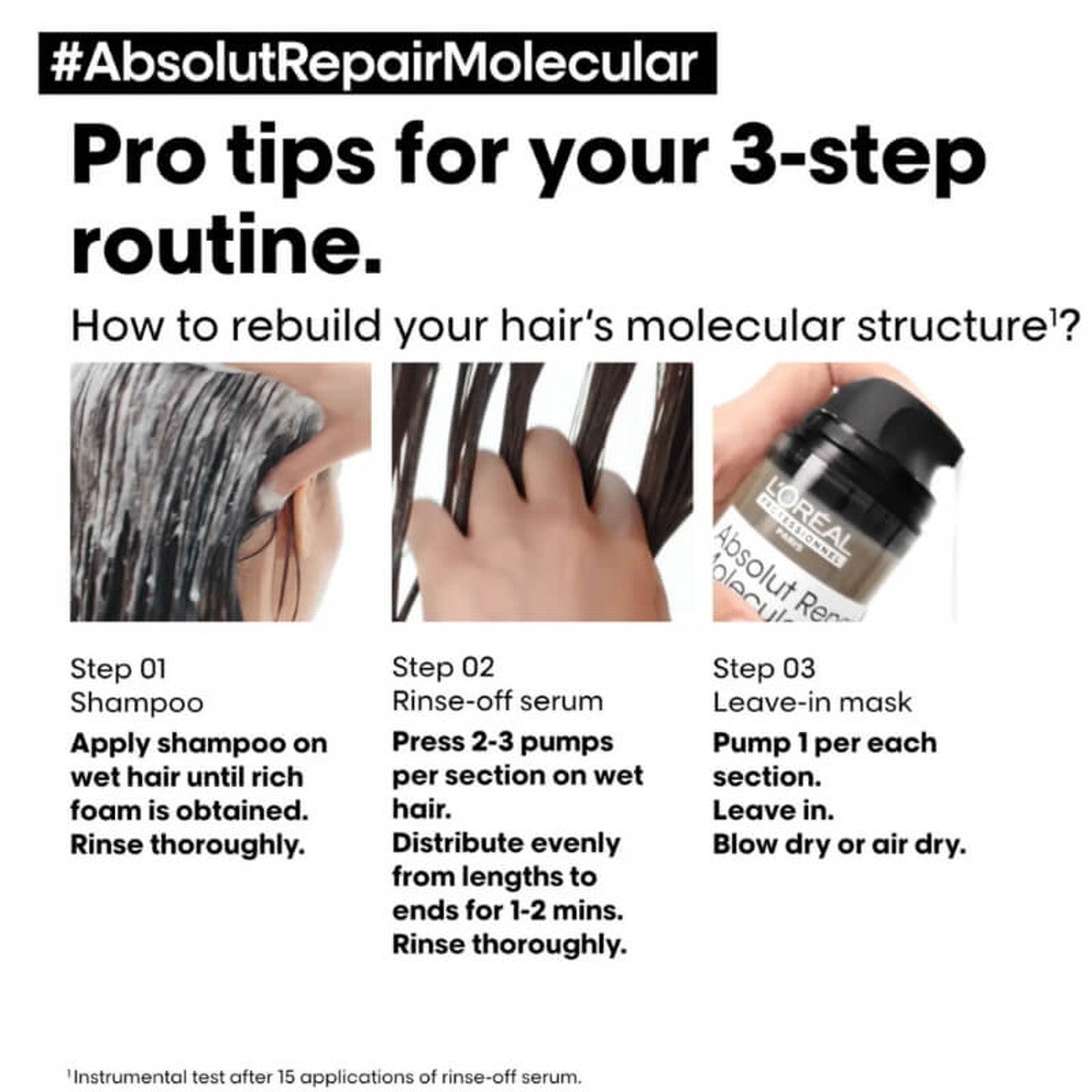 L'Oréal Professionnel Absolut Repair Molecular Repairing Leave-in Mask 100ml