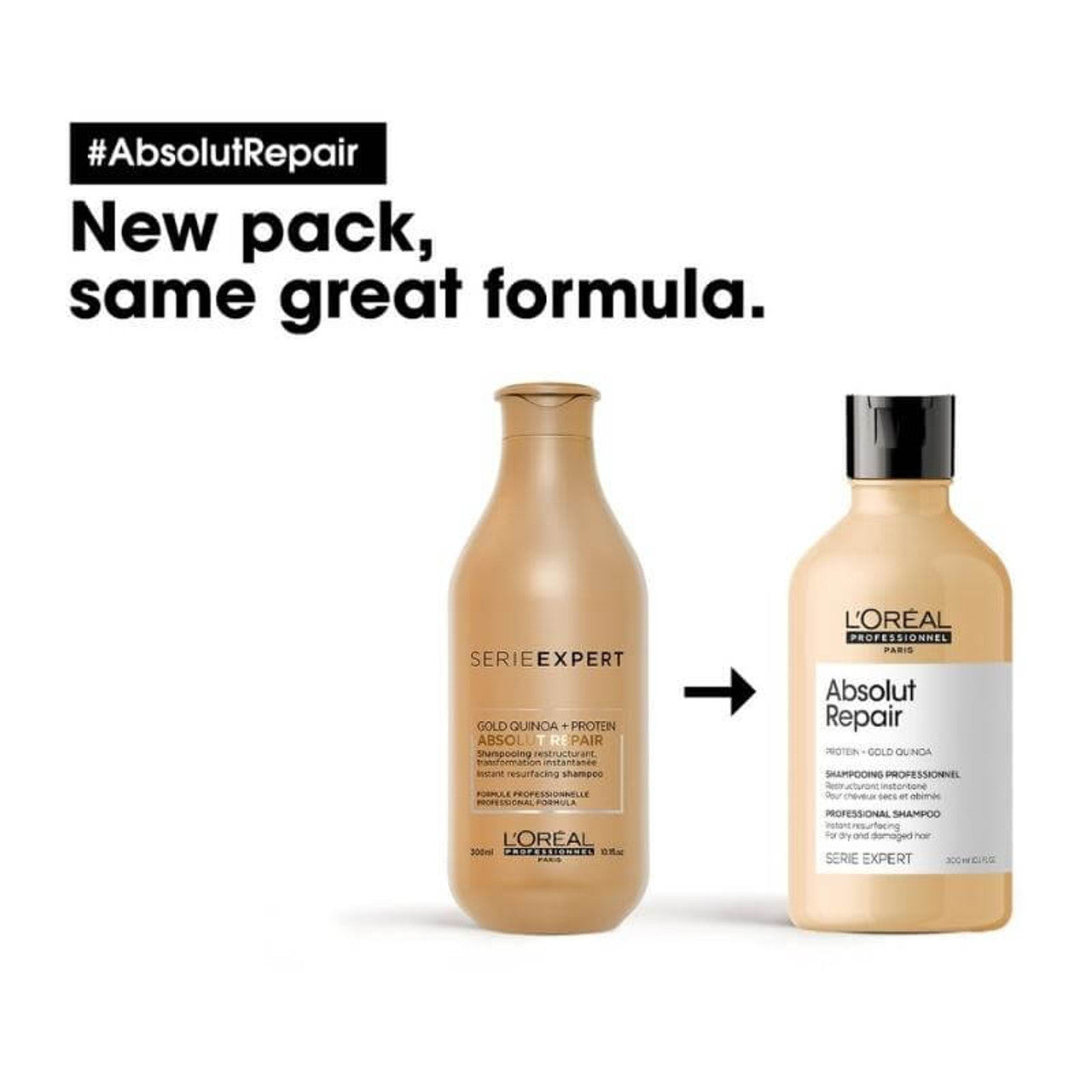 L'Oréal Professionnel Absolut Repair Shampoo - 300ml