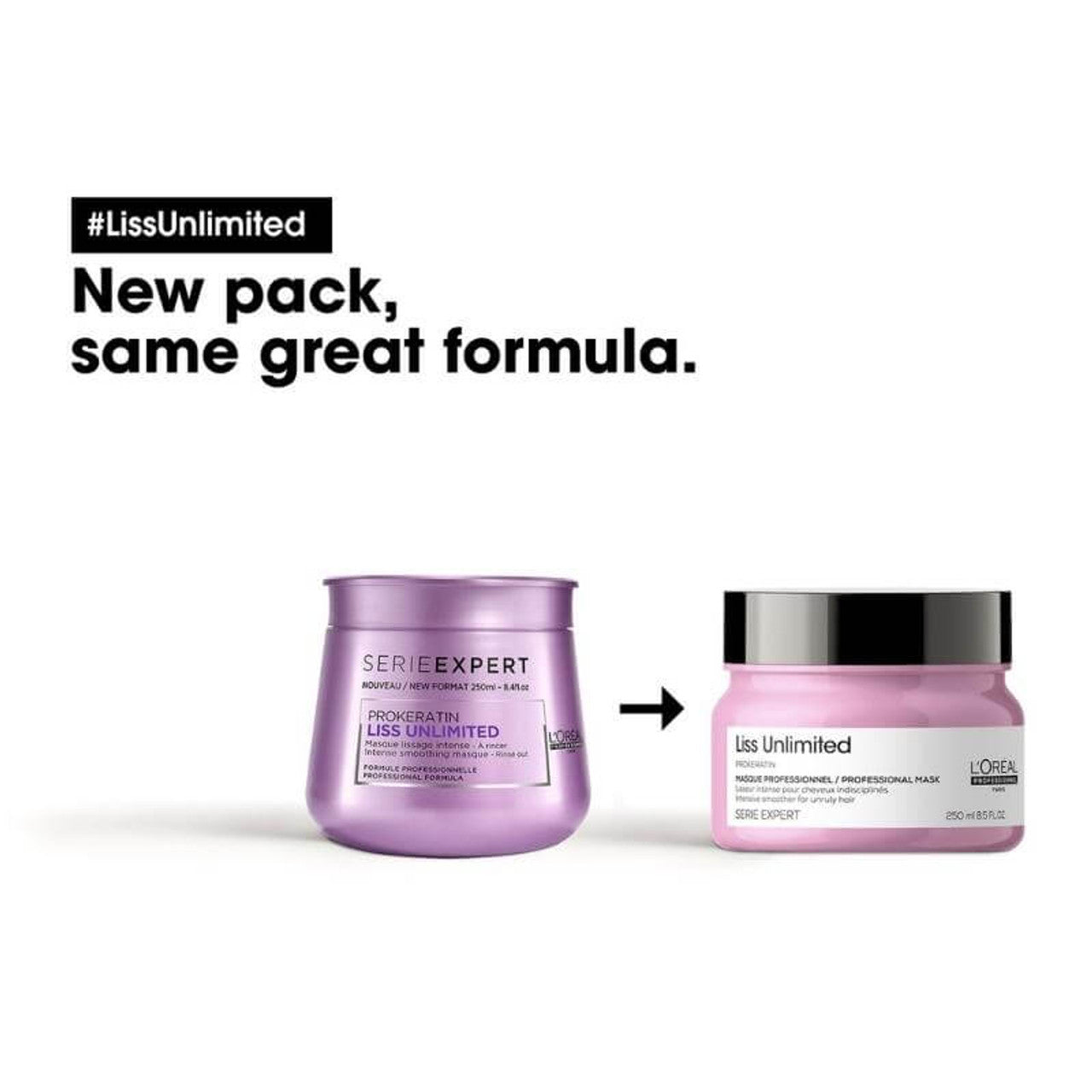 L'Oréal Professionnel Liss Unlimited Mask - 250ml