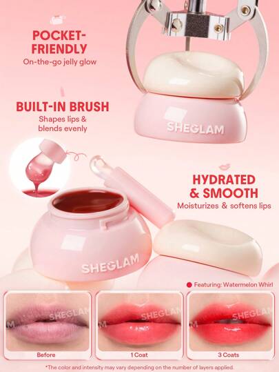 Hydra Jelly Pocket Lip Jam-Sugar Swirl