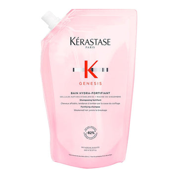 Kerastase Refill Bain Hydra-Fortifiant Refill Pouch - 500 ml (Made in Spain)